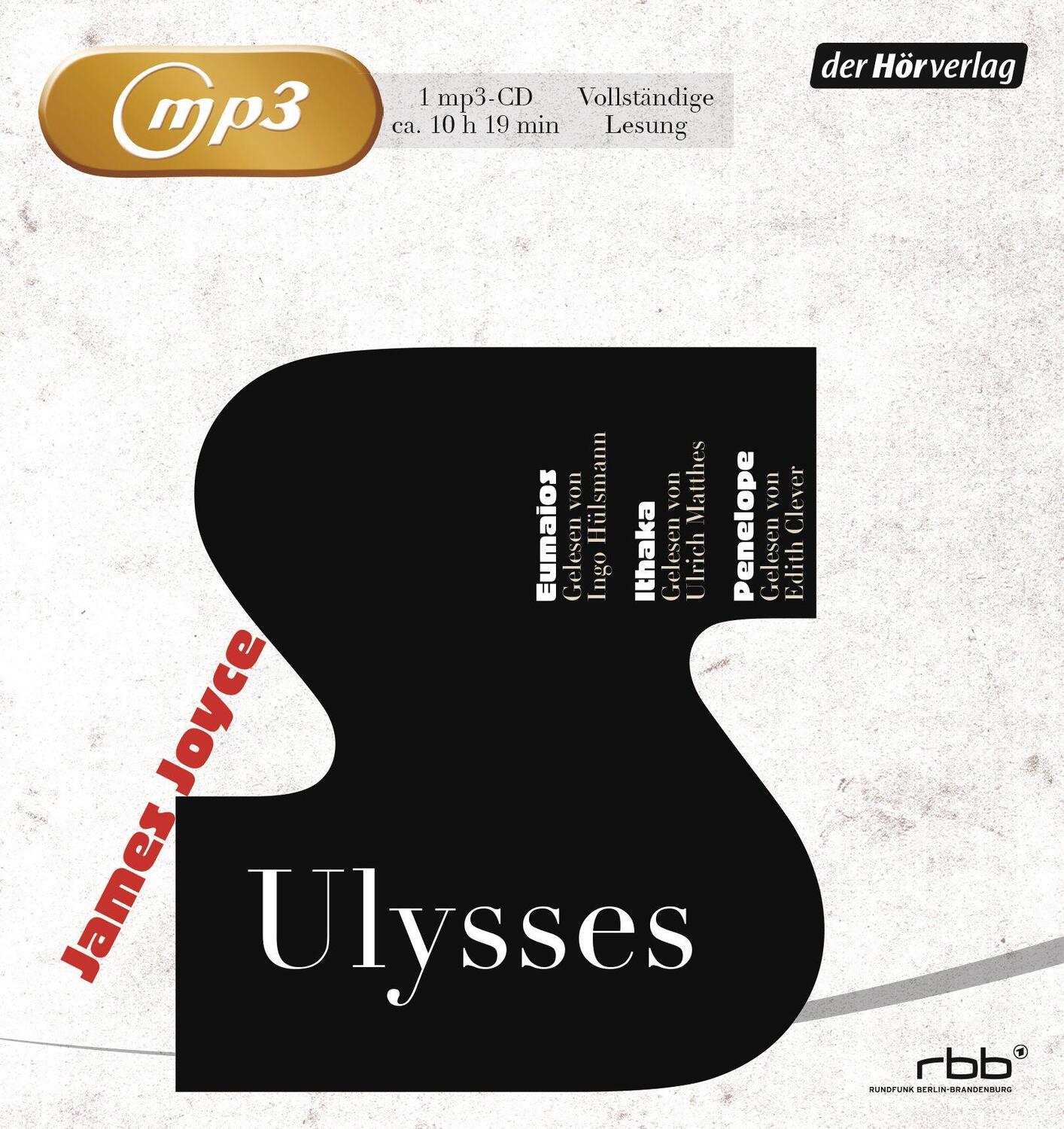 Bild: 9783844509960 | Ulysses | James Joyce | MP3 | 6 | Deutsch | 2013 | Der Hörverlag