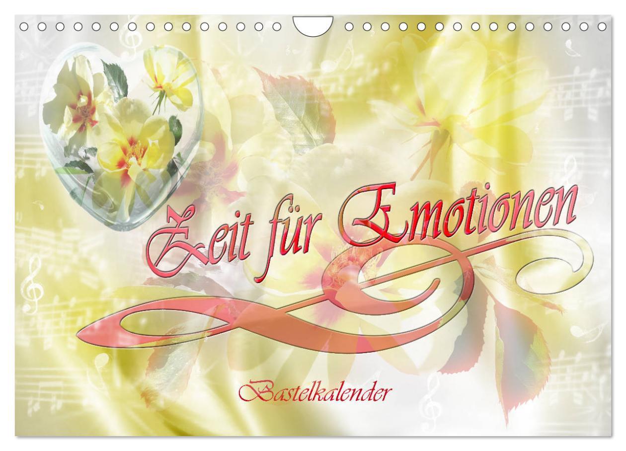 Cover: 9783435163816 | Zeit für Emotionen Bastelkalender (Wandkalender 2025 DIN A4 quer),...