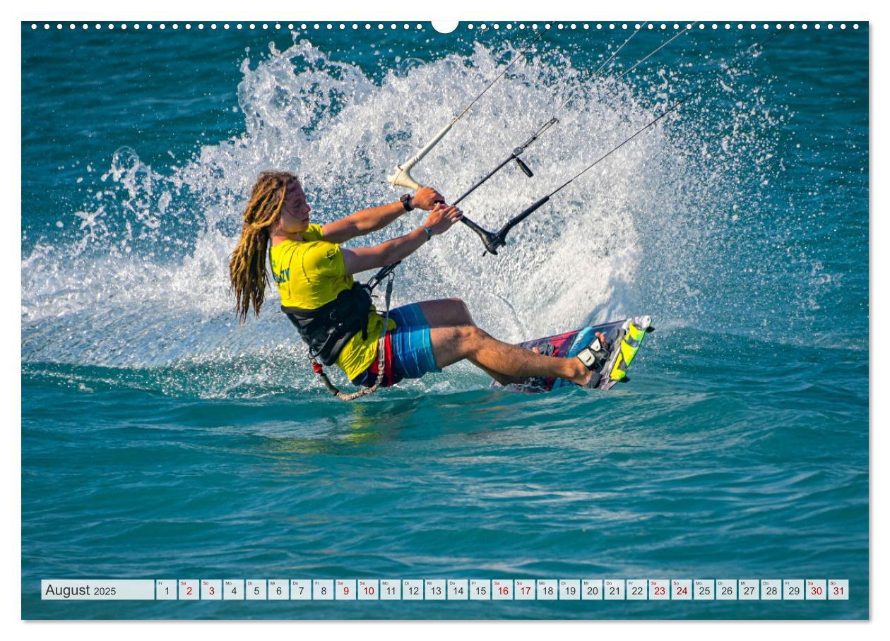 Bild: 9783435082155 | Faszination Kitesurfen (hochwertiger Premium Wandkalender 2025 DIN...