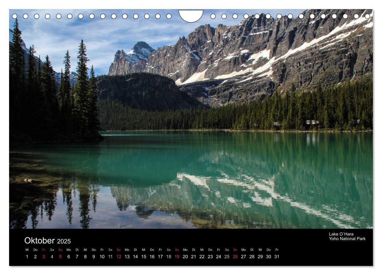 Bild: 9783435750702 | Kanada 2025 (Wandkalender 2025 DIN A4 quer), CALVENDO Monatskalender