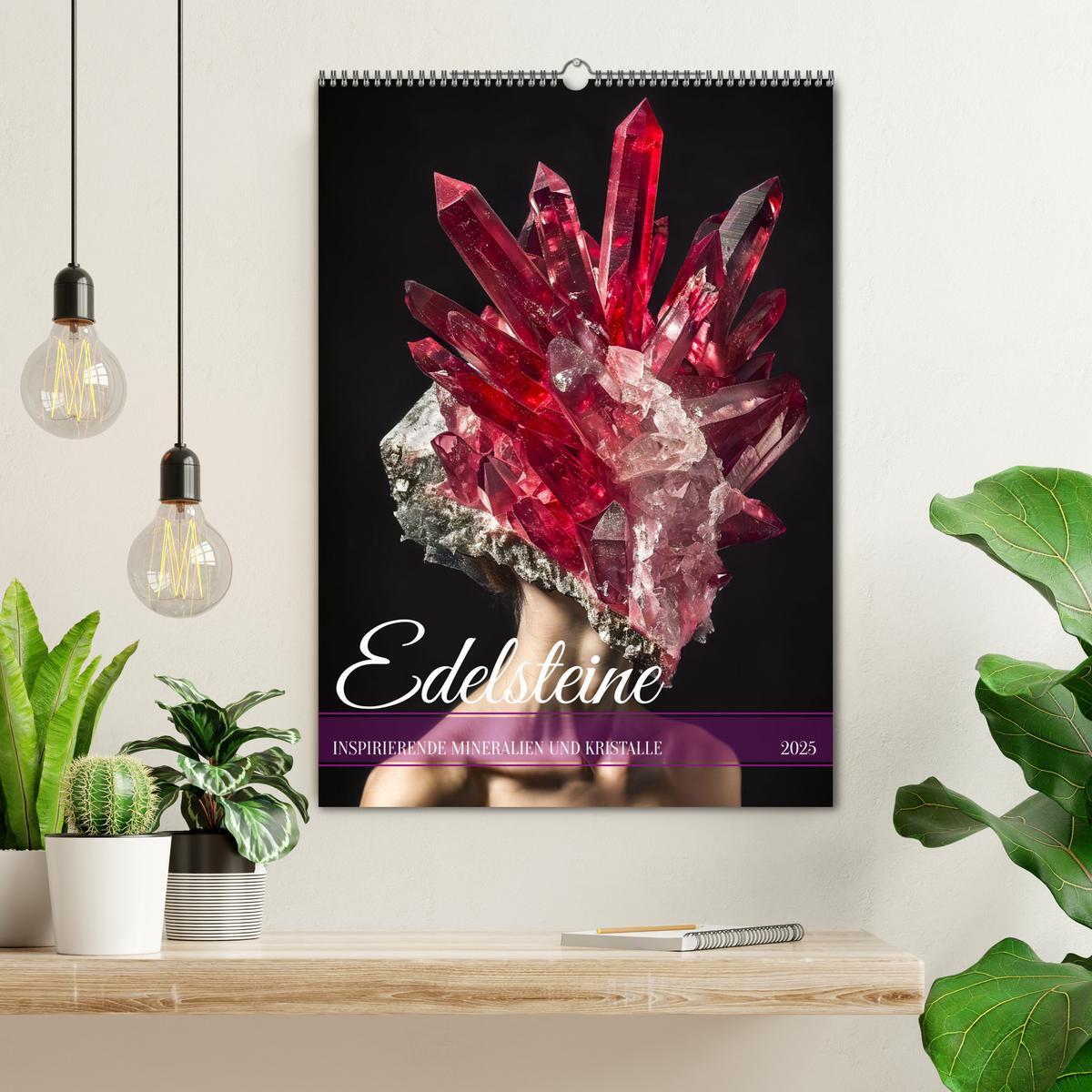 Bild: 9783383766893 | Edelsteine - Inspirierende Mineralien und Kristalle (Wandkalender...