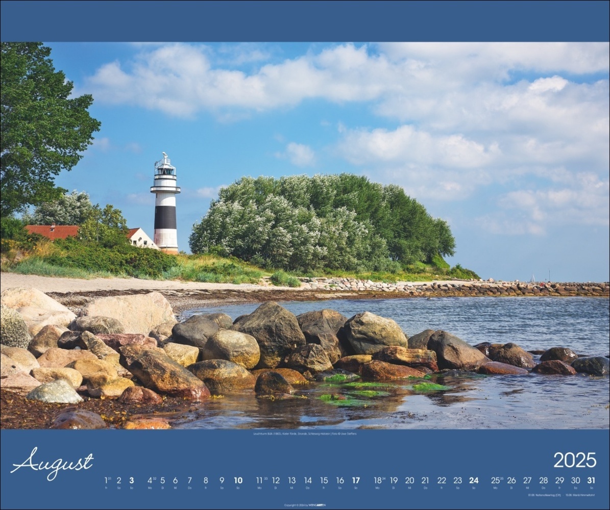 Bild: 9783839900680 | Ostsee Kalender 2025 | Uwe Steffens | Kalender | Spiralbindung | 14 S.