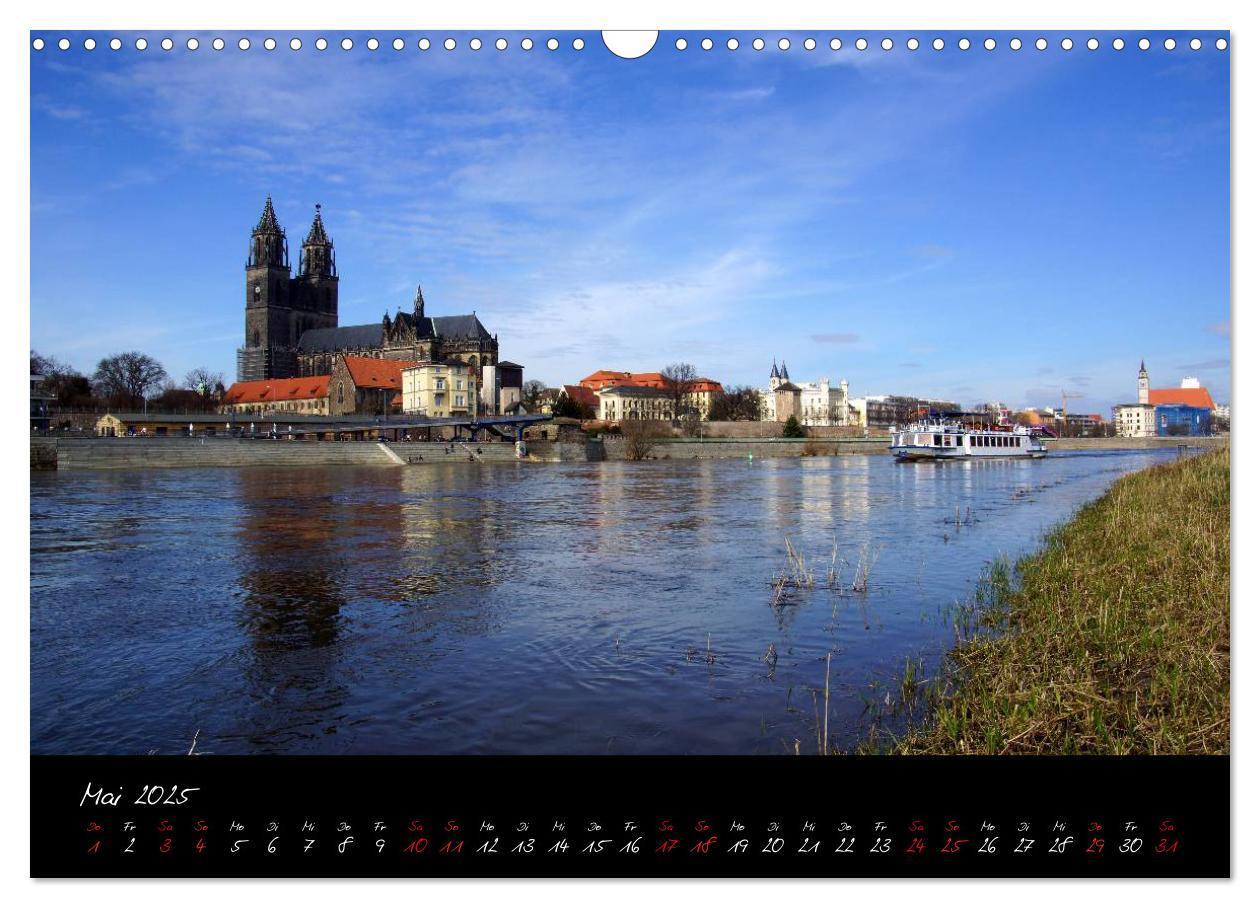 Bild: 9783435654291 | Landeshauptstadt Magdeburg (Wandkalender 2025 DIN A3 quer),...