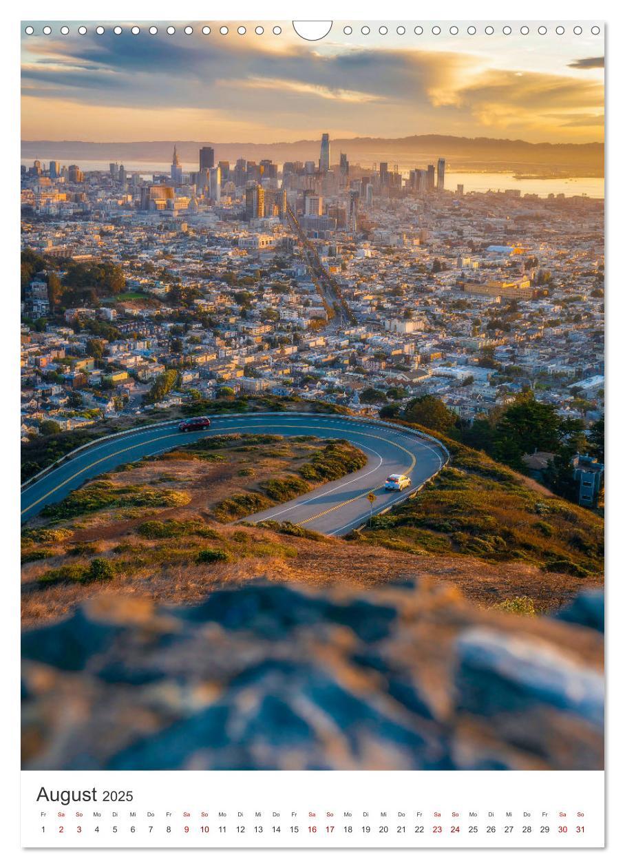 Bild: 9783435885299 | San Francisco - Eine Reise nach Kalifornien. (Wandkalender 2025 DIN...