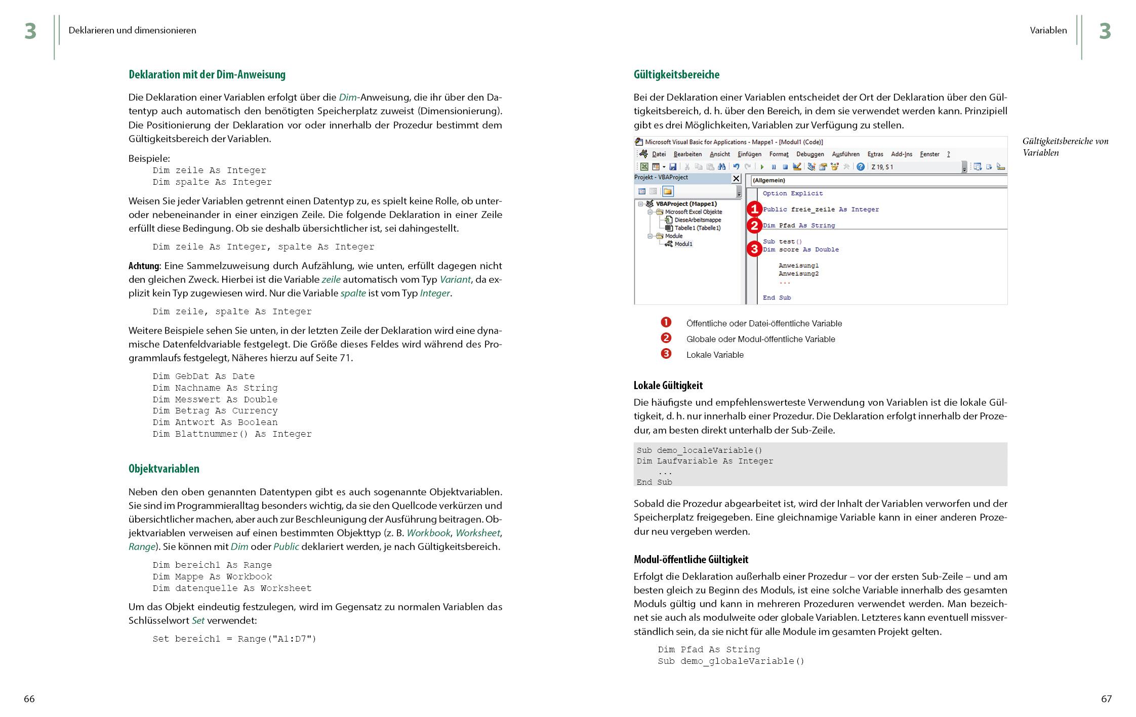 Bild: 9783832803919 | Das VBA-Kochbuch für Excel-Anwender | Dieter Klein (u. a.) | Buch