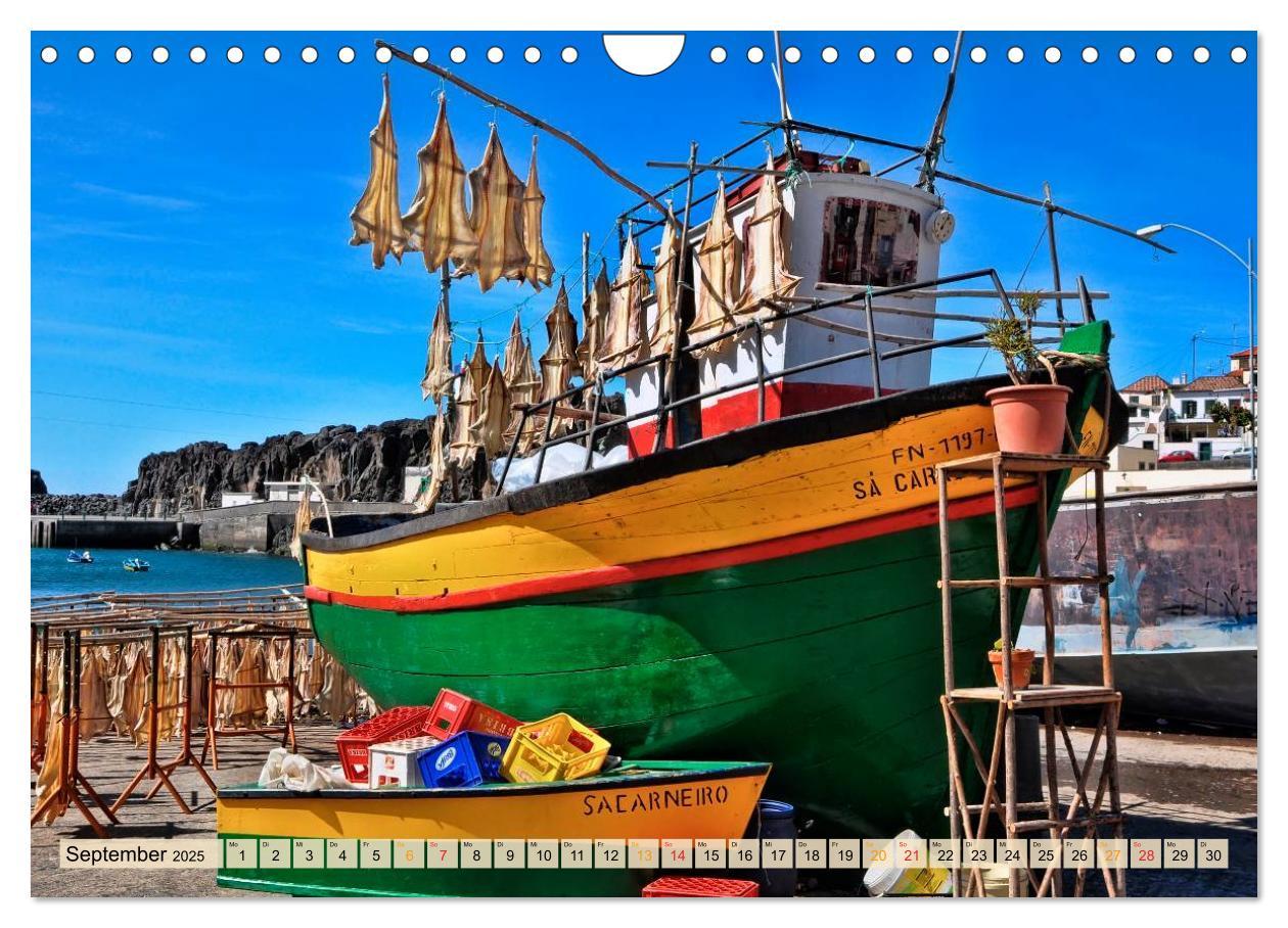 Bild: 9783435468089 | Madeira - blaues Wasser, grüne Berge, bunte Blumen (Wandkalender...