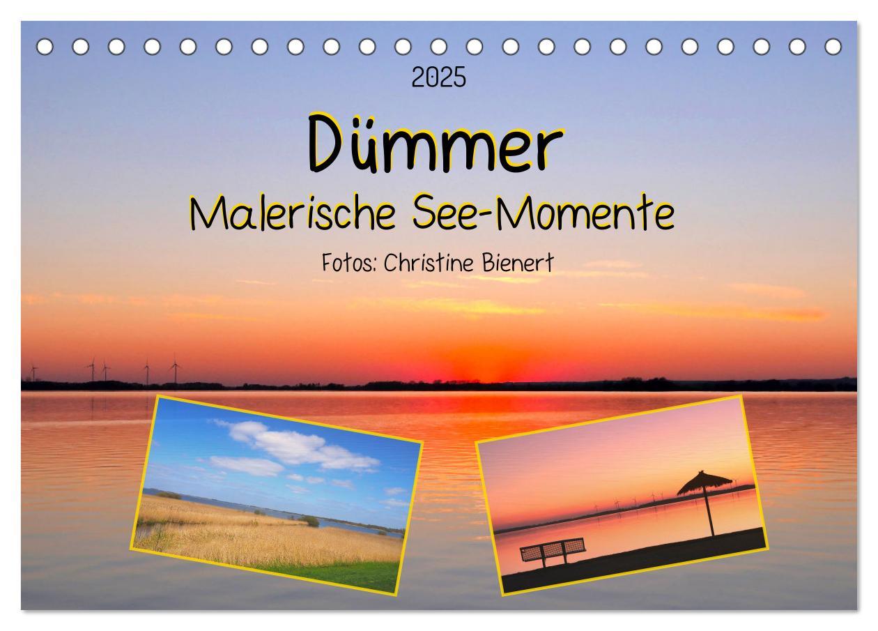 Cover: 9783383951787 | Dümmer, Malerische See-Momente (Tischkalender 2025 DIN A5 quer),...