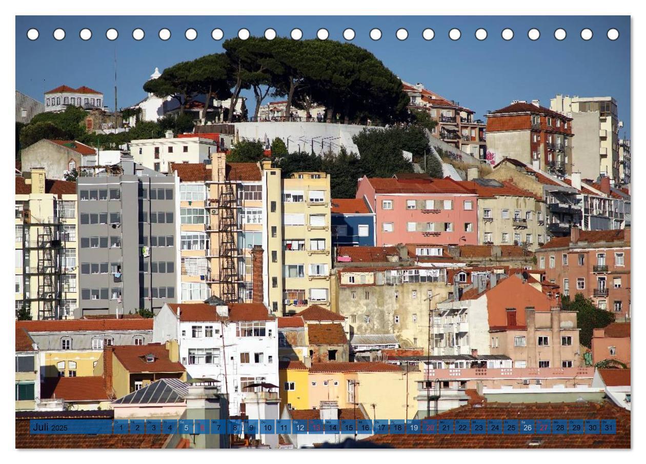 Bild: 9783435561780 | BlickPunkt Lissabon (Tischkalender 2025 DIN A5 quer), CALVENDO...