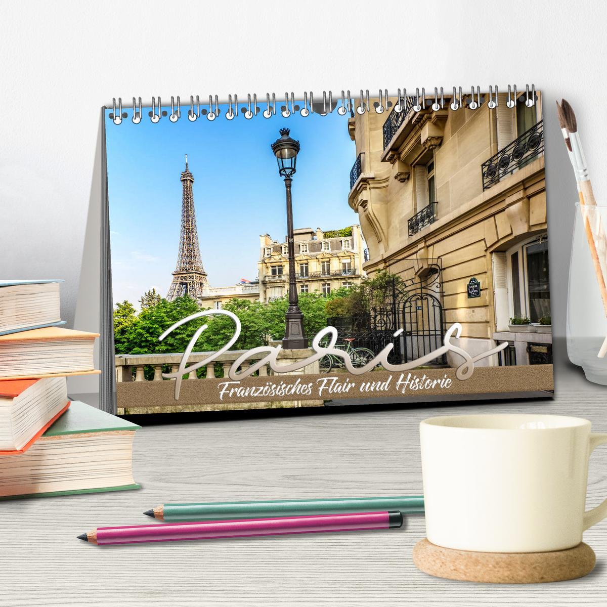 Bild: 9783435315482 | PARIS Französisches Flair und Historie (Tischkalender 2025 DIN A5...