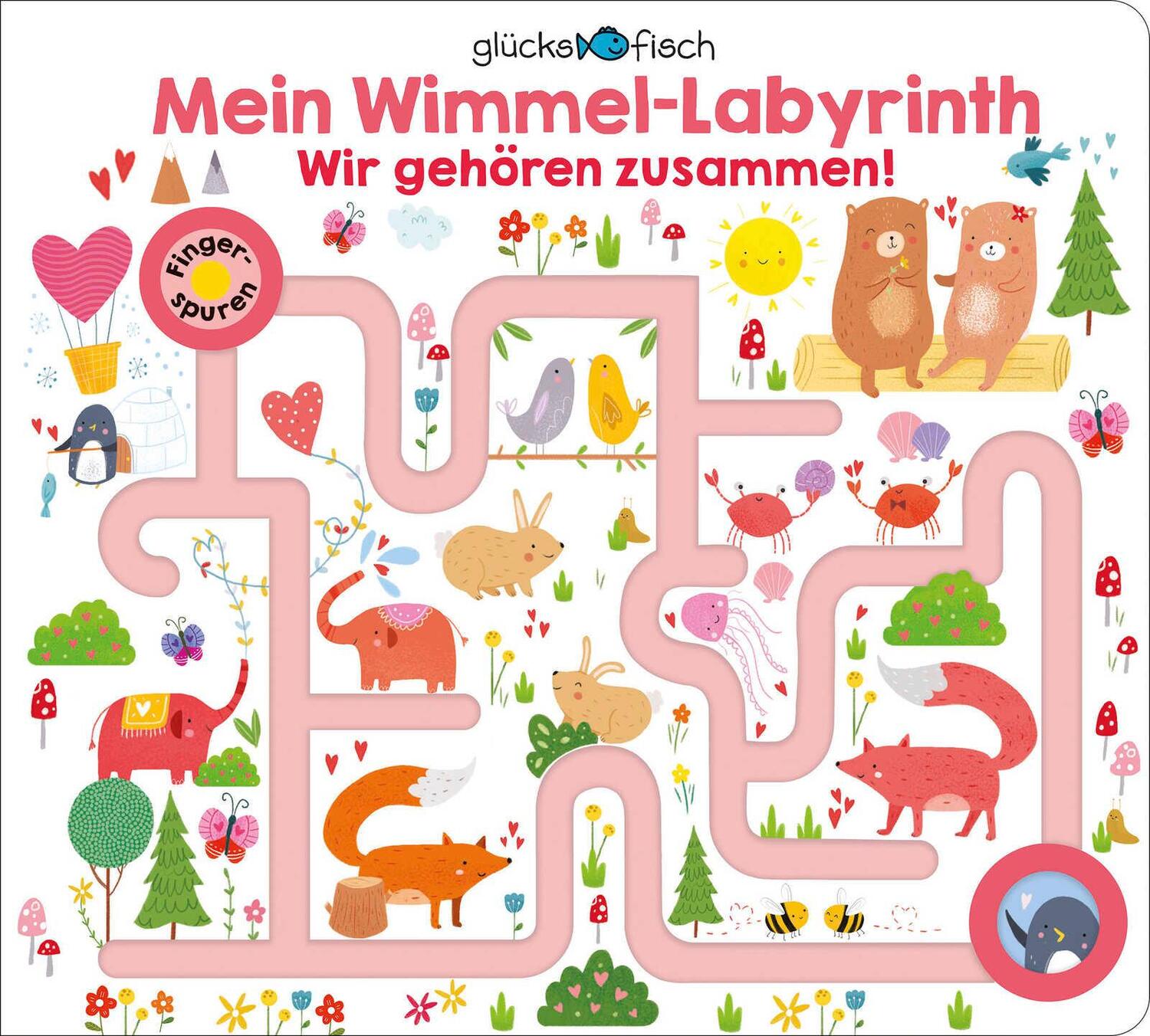 Cover: 9783737358736 | Glücksfisch: Mein Wimmel-Labyrinth: Wir gehören zusammen! | Chapman