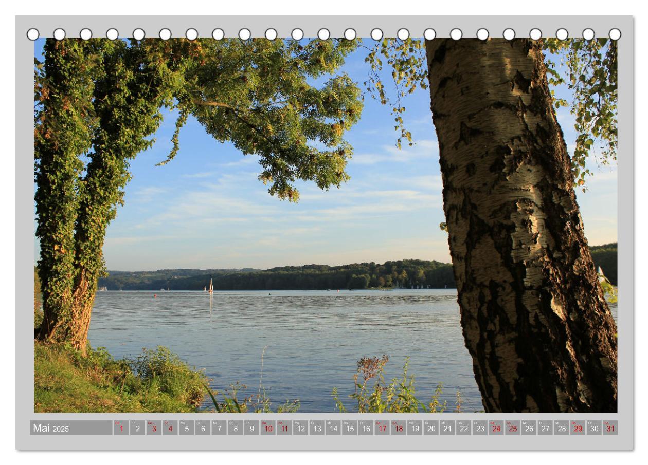 Bild: 9783383934889 | Baldeneysee - Oase der Ruhe (Tischkalender 2025 DIN A5 quer),...