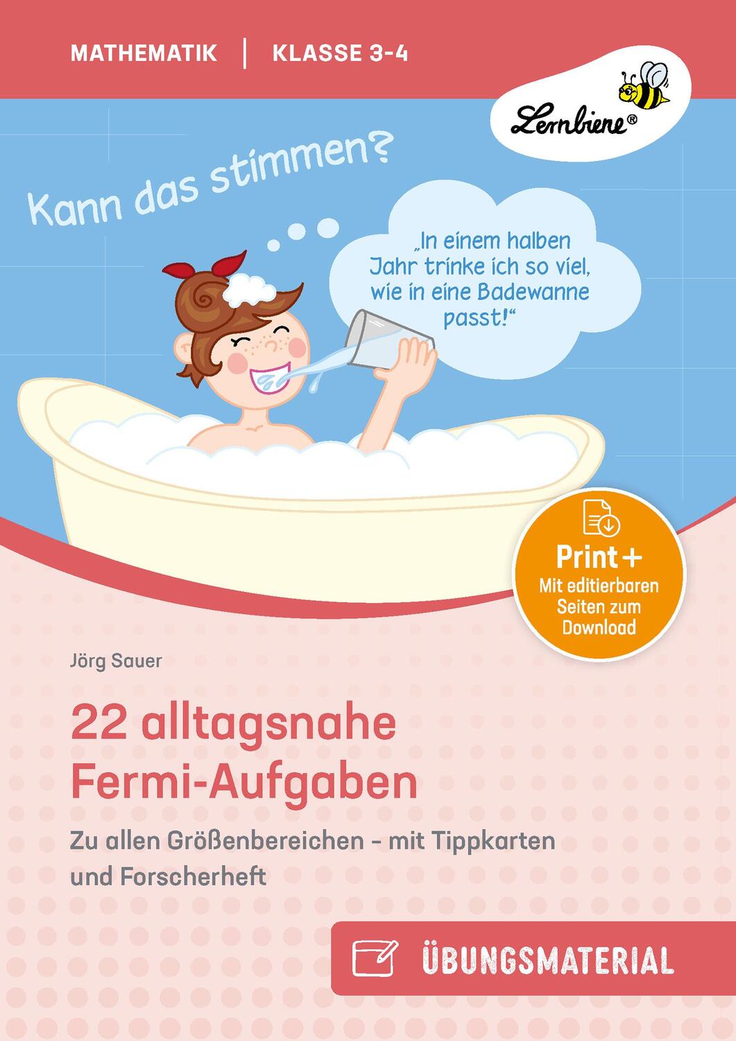 Cover: 9783746811567 | 22 alltagsnahe Fermi-Aufgaben für Klasse 3-4 | Jörg Sauer | Bundle