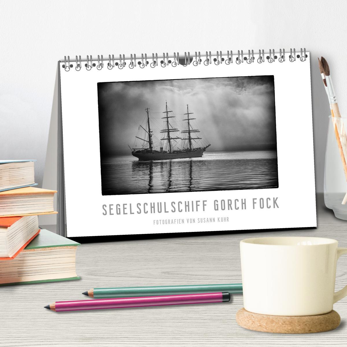 Bild: 9783435653416 | Gorch Fock - zeitlose Eindrücke (Tischkalender 2025 DIN A5 quer),...