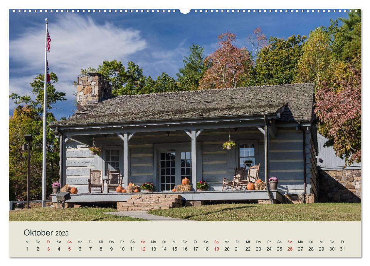 Bild: 9783435724864 | Appalachen - Süd (Wandkalender 2025 DIN A2 quer), CALVENDO...