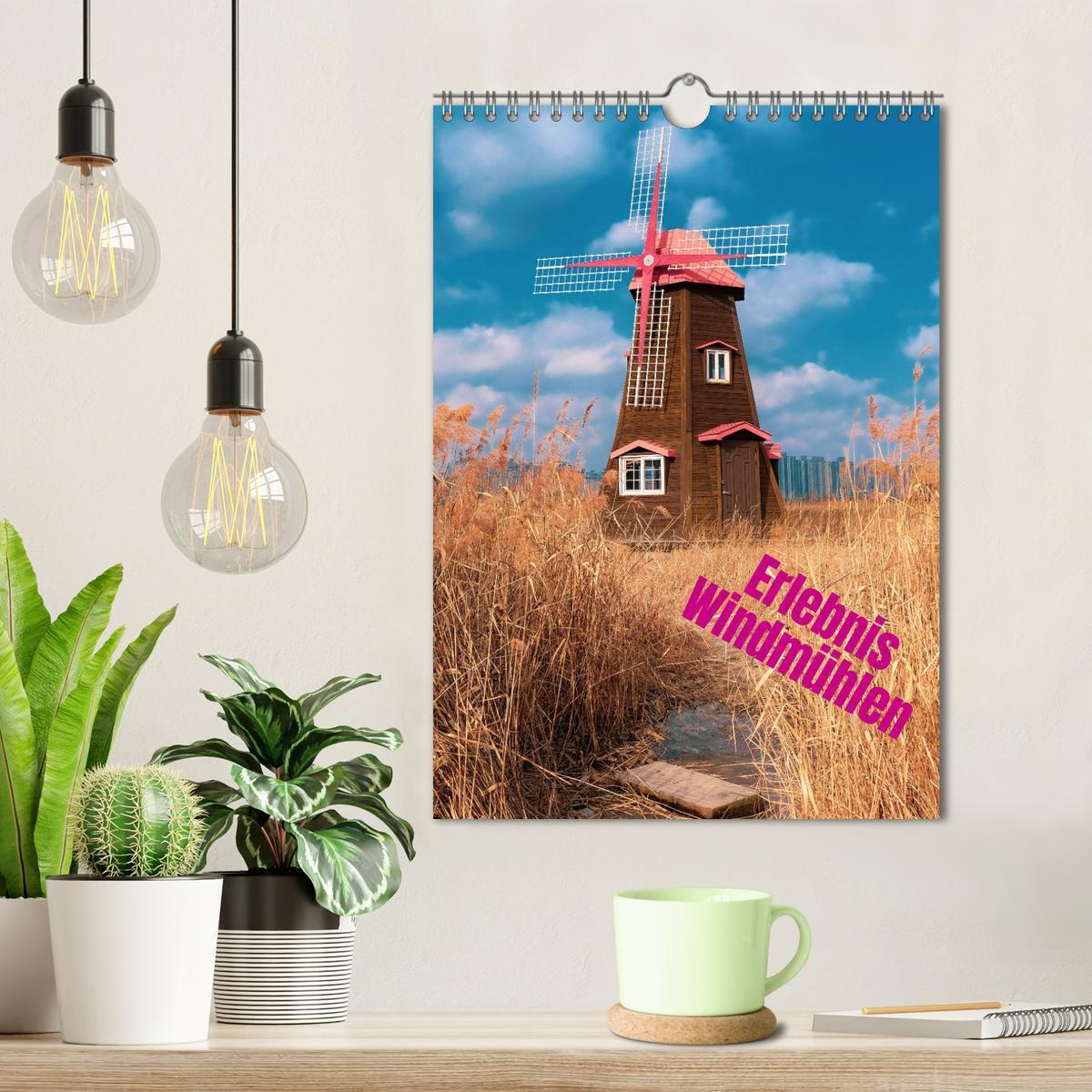 Bild: 9783435901746 | Erlebnis Windmühle (Wandkalender 2025 DIN A4 hoch), CALVENDO...