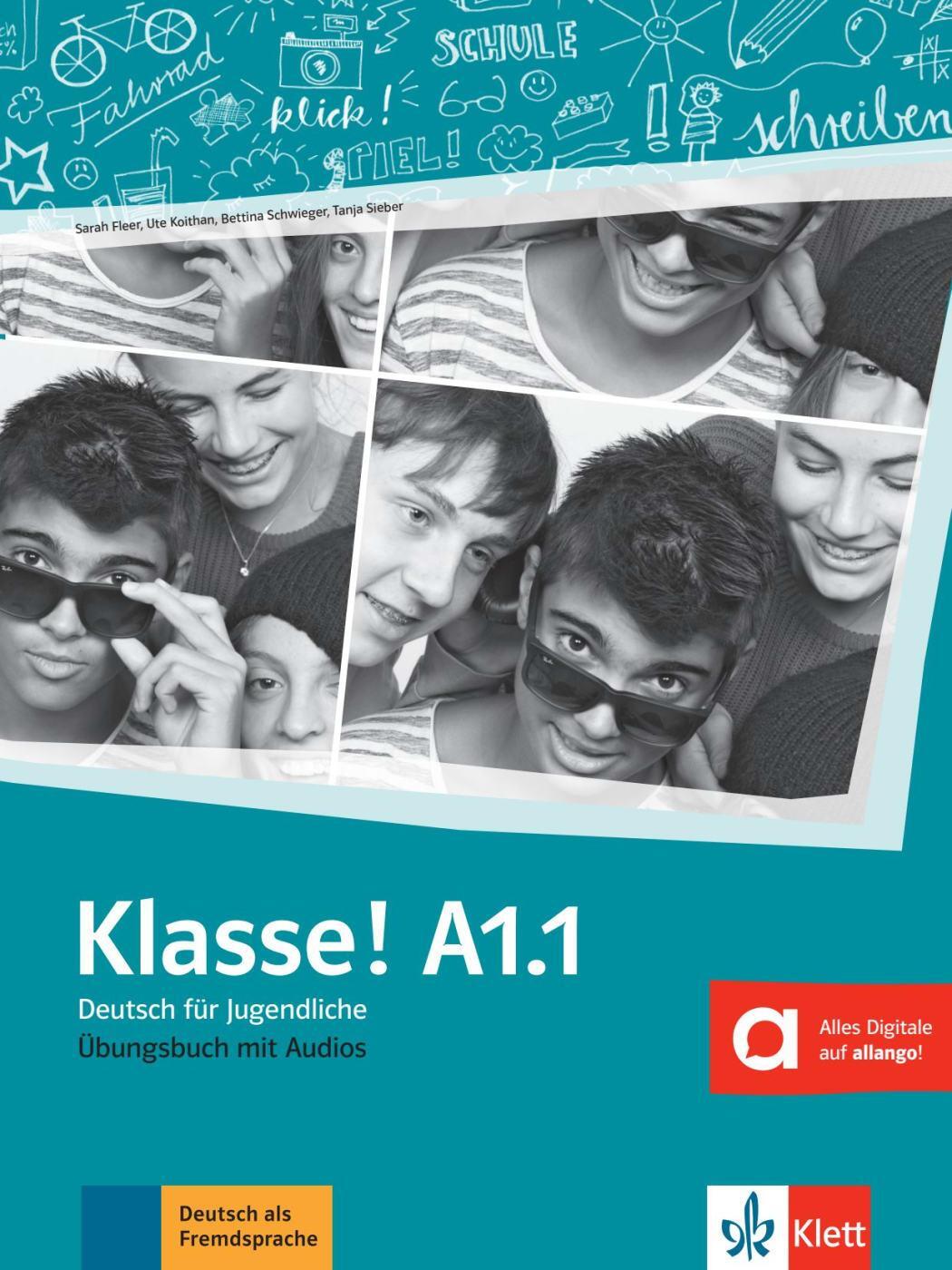 Cover: 9783126071239 | Klasse! A1.1. Übungsbuch mit Audios online | Deutsch für Jugendliche