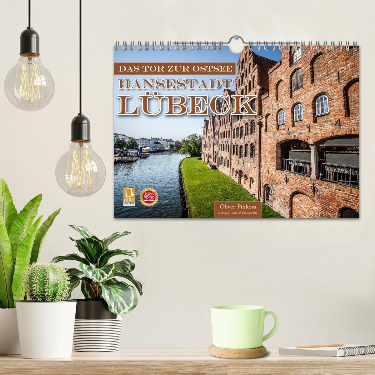 Bild: 9783435573448 | Lübeck - Das Tor zur Ostsee (Wandkalender 2025 DIN A4 quer),...