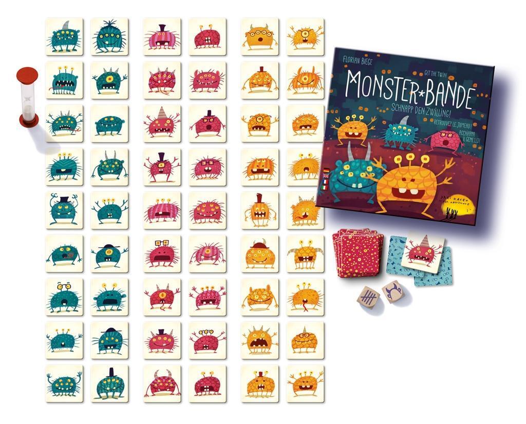 Bild: 9783941345355 | Monster-Bande | Schnapp den Zwilling! | Florian Biege | Spiel | 2018