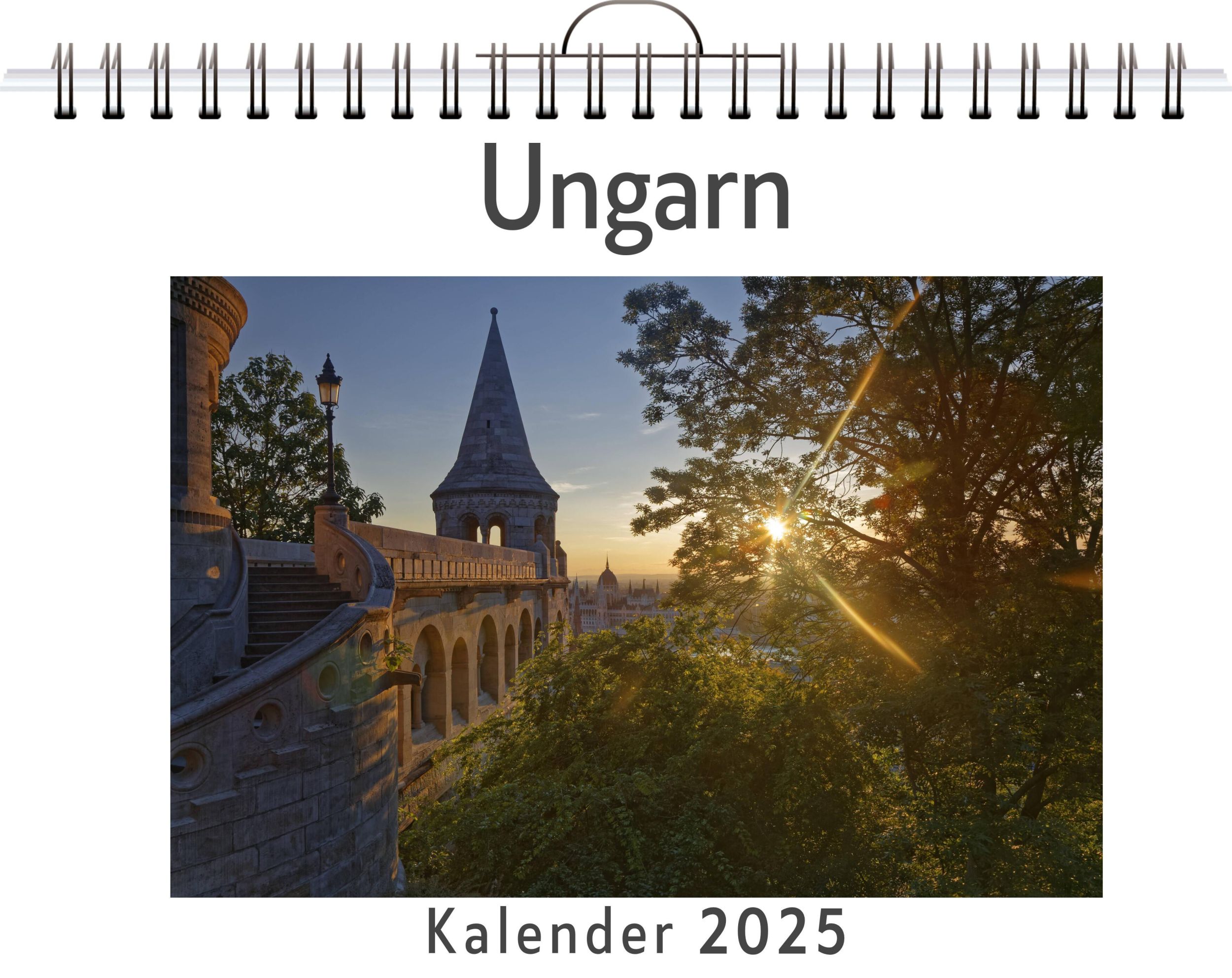 Cover: 9783759121707 | Ungarn - (Wandkalender 2025, Kalender DIN A4 quer, Monatskalender...