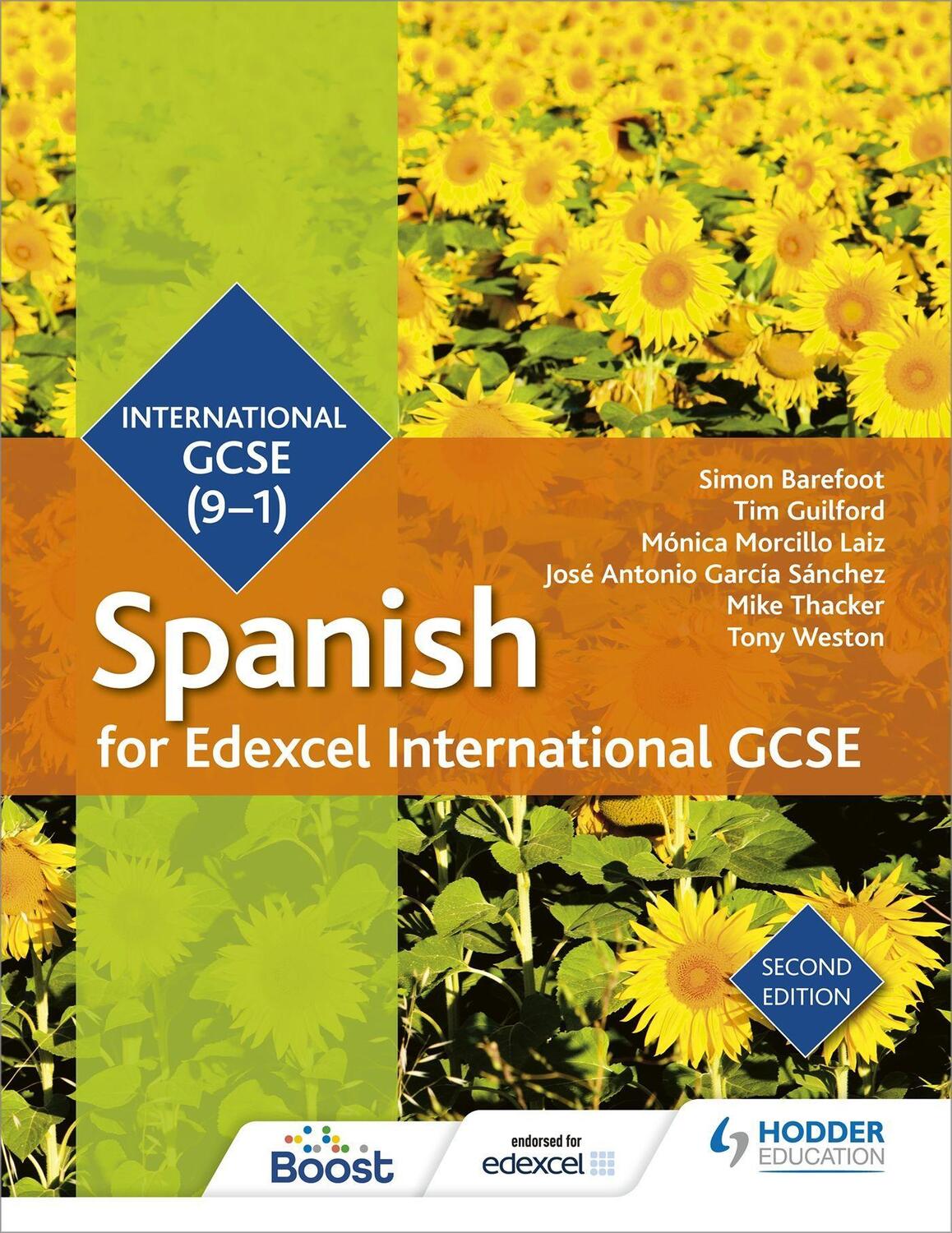 Cover: 9781510403345 | Edexcel International GCSE Spanish Student Book | Barefoot (u. a.)