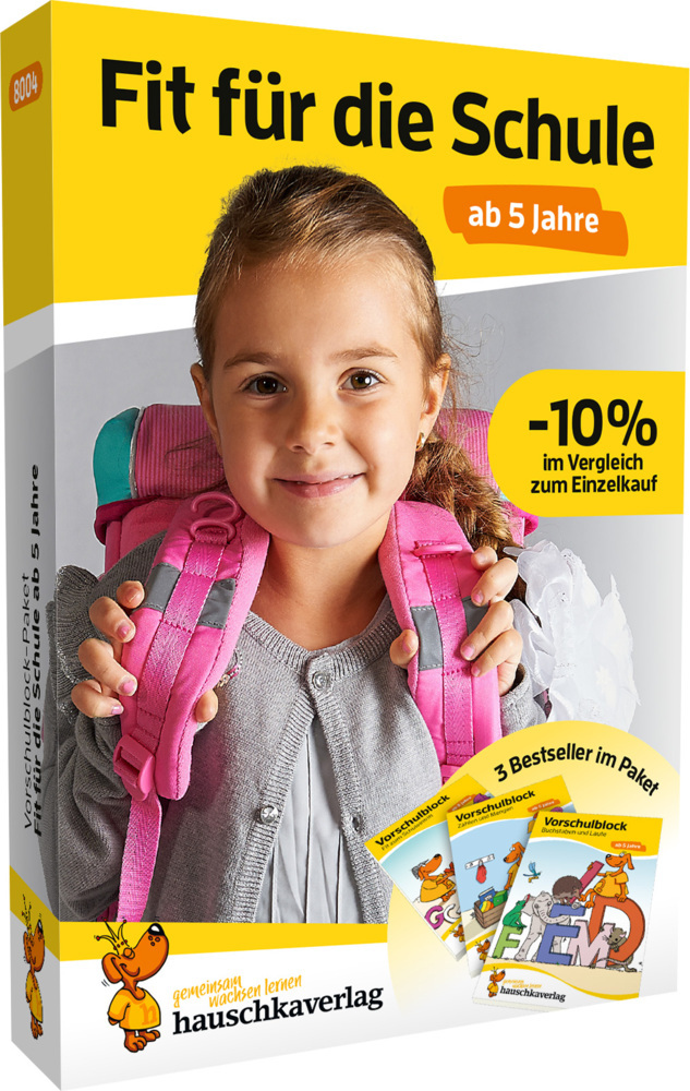 Cover: 9783754280041 | Vorschulblock-Paket ab 5 Jahre - Fit für die Schule | Bayerl (u. a.)