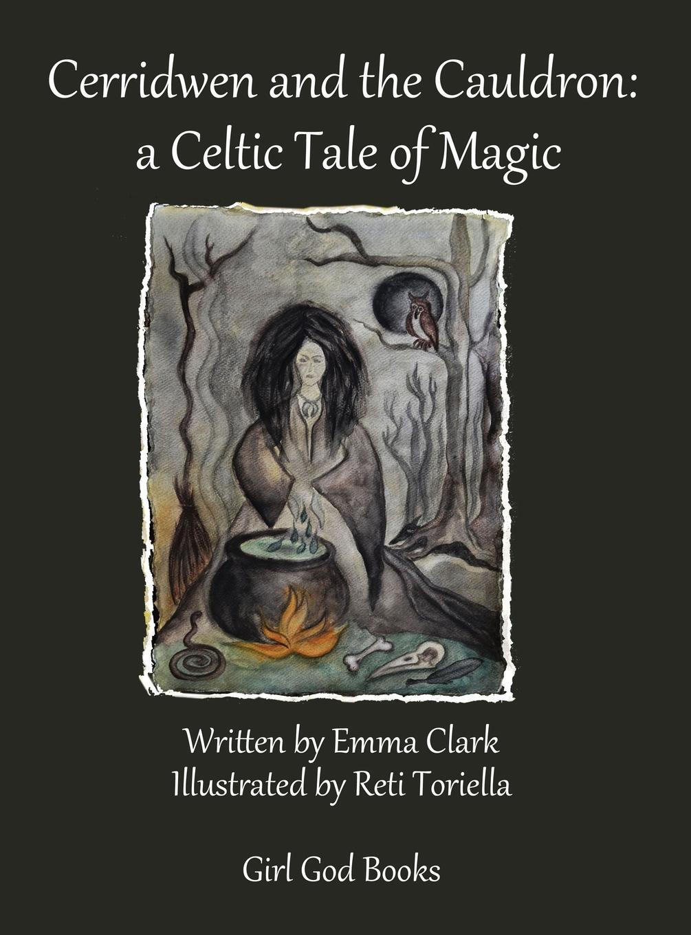 Cover: 9788293725565 | Cerridwen and the Cauldron | a Celtic Tale of Magic | Emma Clark