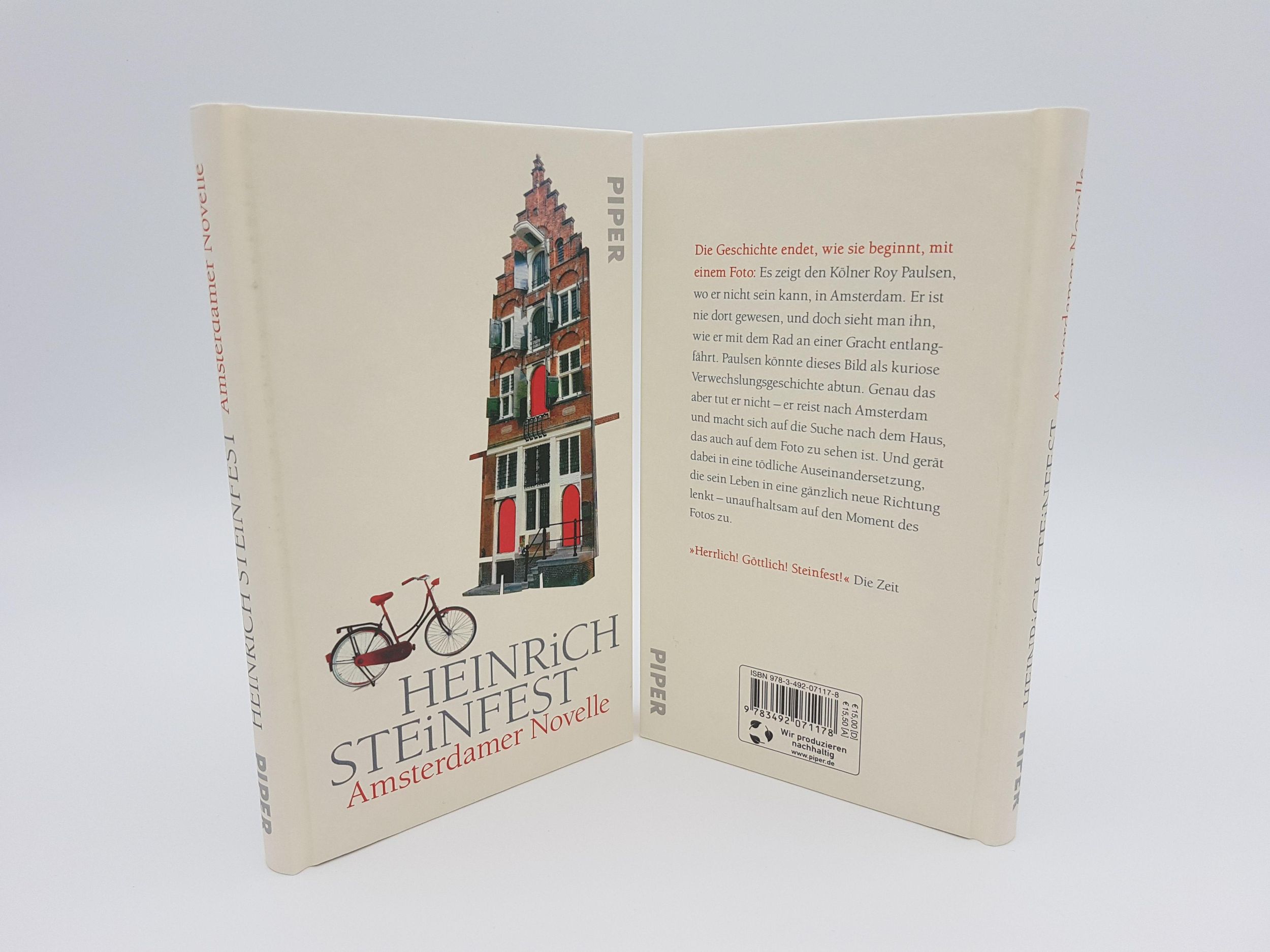 Bild: 9783492071178 | Amsterdamer Novelle | Heinrich Steinfest | Buch | 112 S. | Deutsch