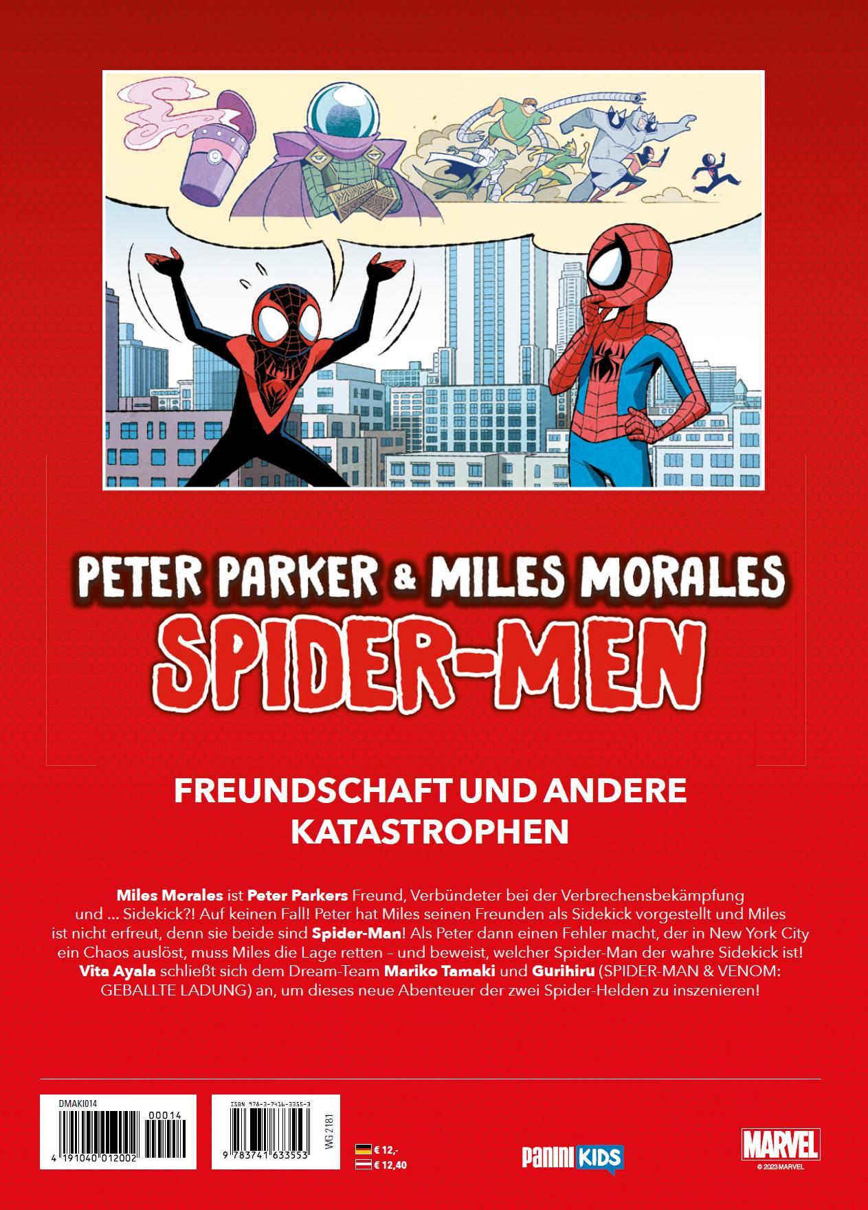 Rückseite: 9783741633553 | Peter Parker &amp; Miles Morales - Spider-Men: Ärger im Doppelpack | Buch