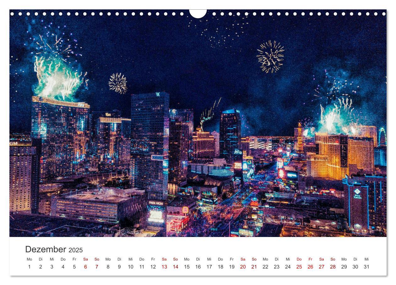 Bild: 9783383917721 | Las Vegas - Die Hauptstadt der Unterhaltung. (Wandkalender 2025 DIN...