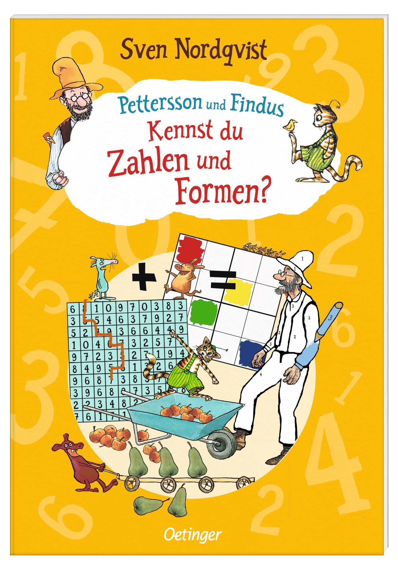 Bild: 9783751203319 | Pettersson und Findus. Kennst du Zahlen und Formen? | Sven Nordqvist