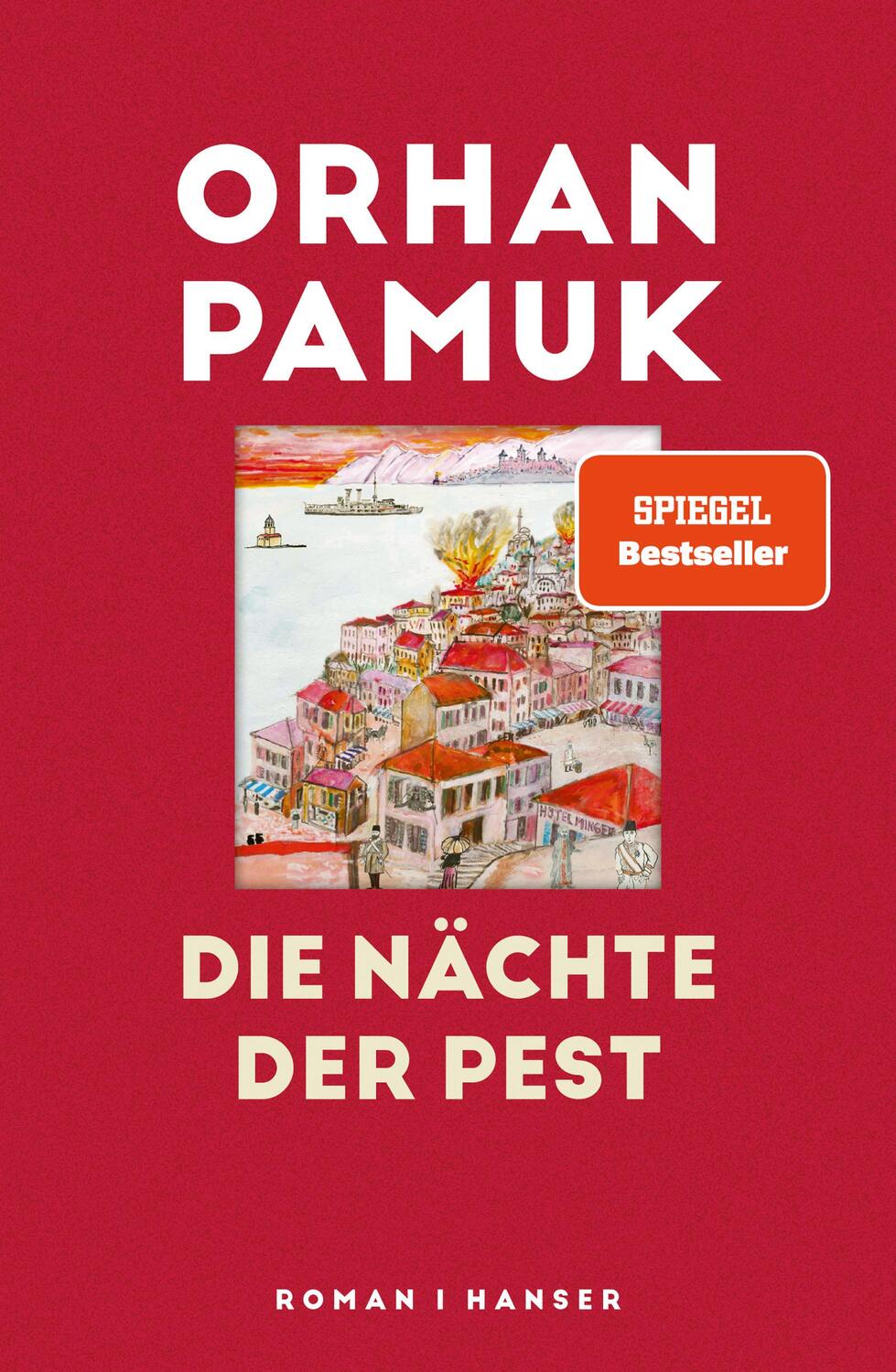 Cover: 9783446270848 | Die Nächte der Pest | Roman | Orhan Pamuk | Buch | Mit Lesebändchen