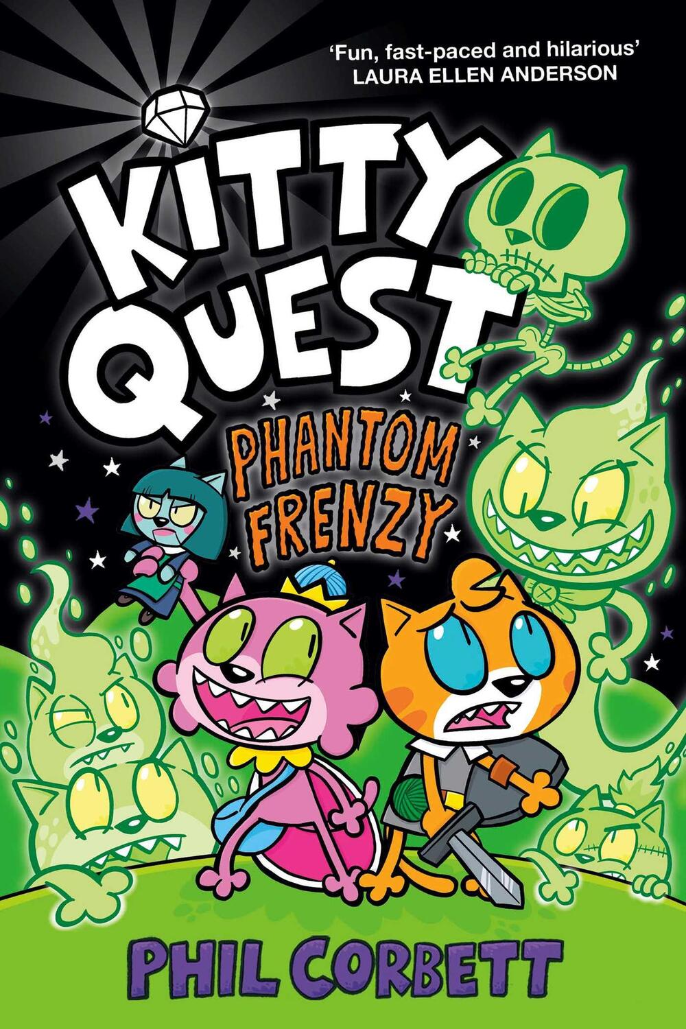 Cover: 9781398525481 | Kitty Quest: Phantom Frenzy | Phil Corbett | Taschenbuch | Englisch