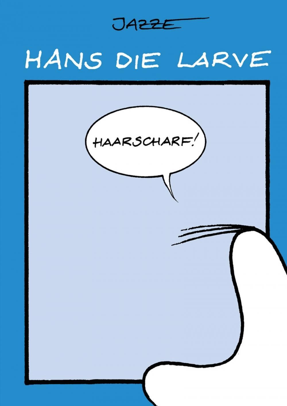 Cover: 9783946649243 | Hans die Larve 2 | Haarscharf!, Hans die Larve 2 | Robert Niederle