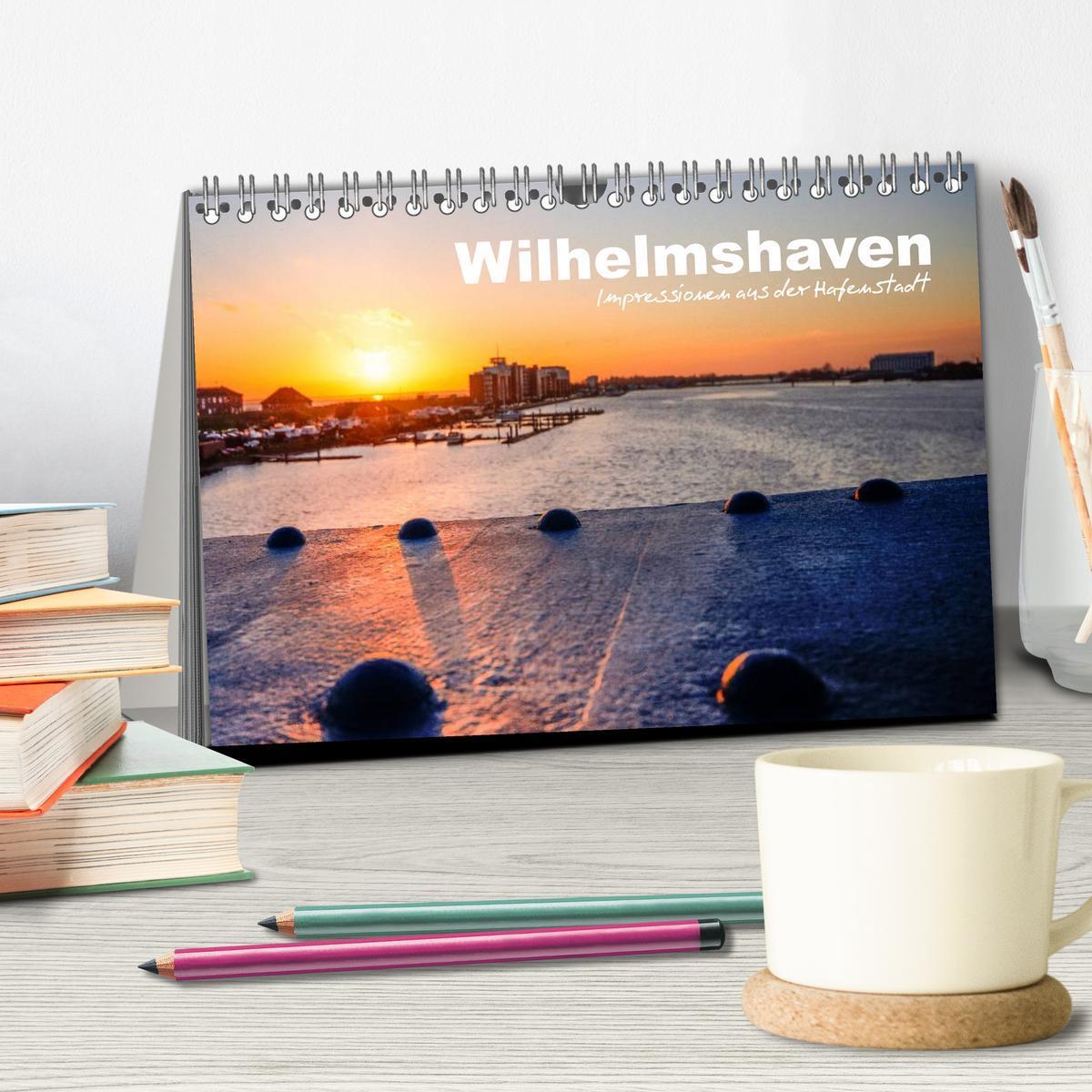 Bild: 9783435562756 | Wilhelmshaven - Impressionen aus der Hafenstadt (Tischkalender 2025...