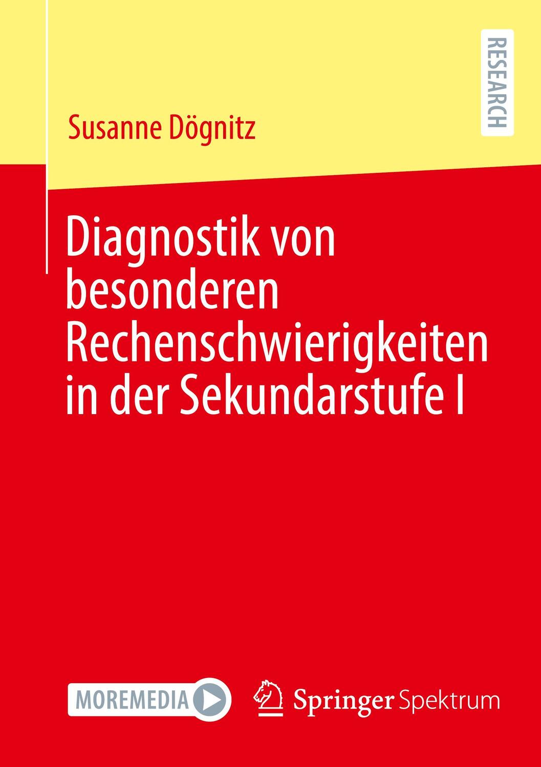 Cover: 9783658400705 | Diagnostik von besonderen Rechenschwierigkeiten in der Sekundarstufe I