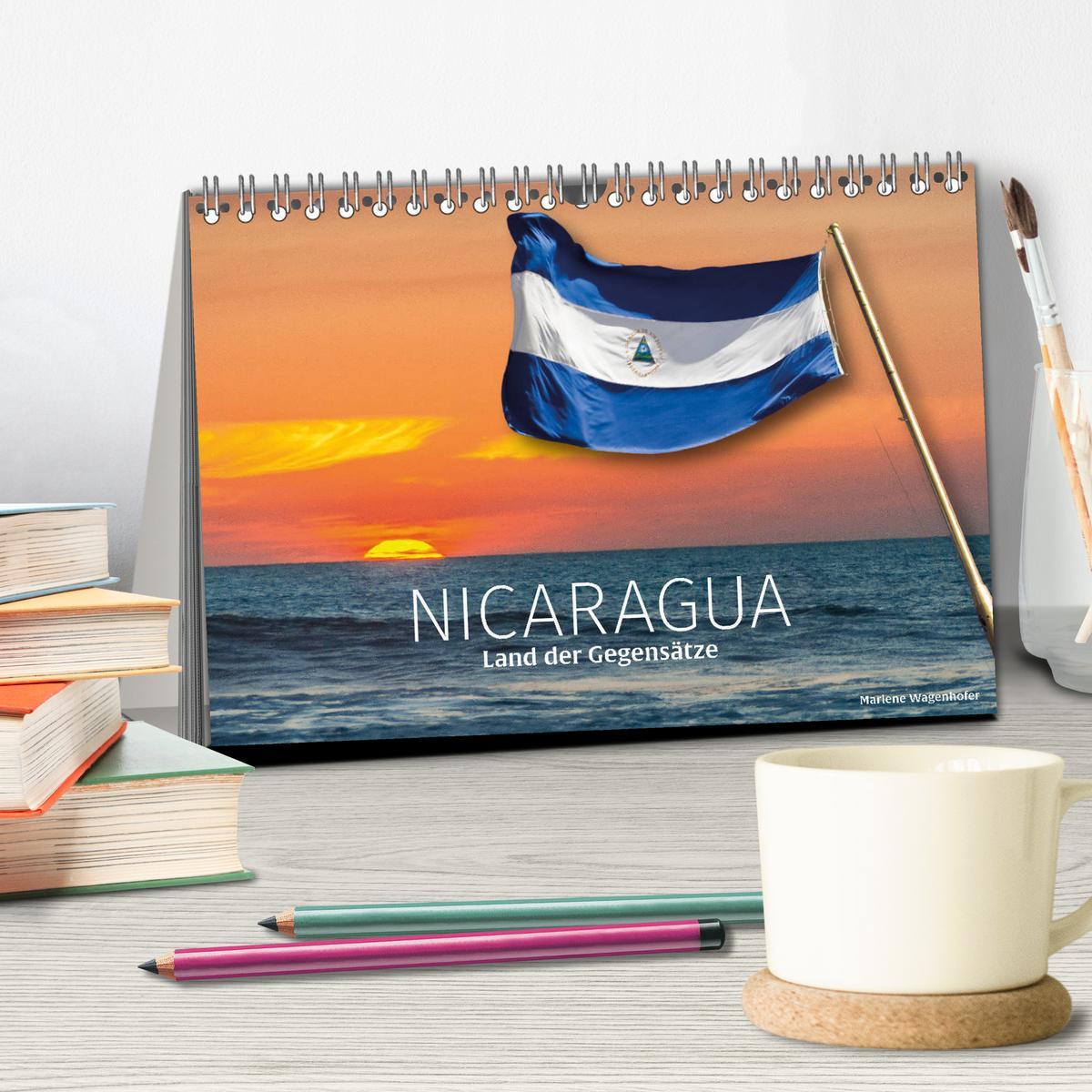 Bild: 9783435383283 | Nicaragua - Land der Gegensätze (Tischkalender 2025 DIN A5 quer),...