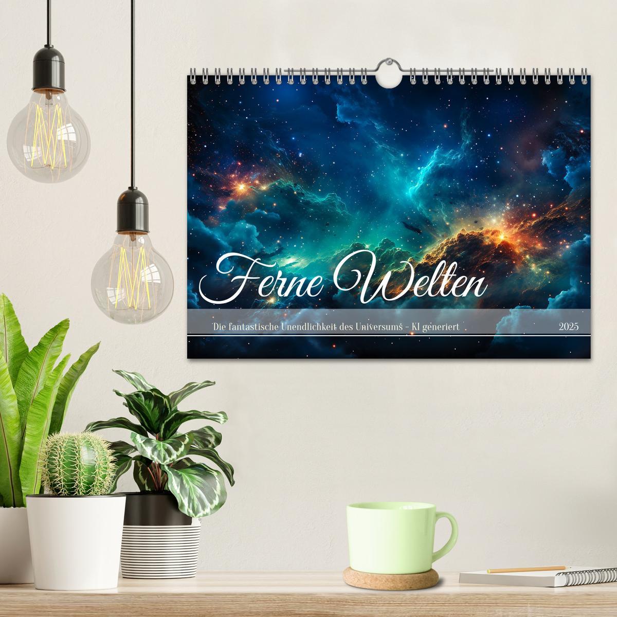 Bild: 9783383852398 | Ferne Welten (Wandkalender 2025 DIN A4 quer), CALVENDO Monatskalender