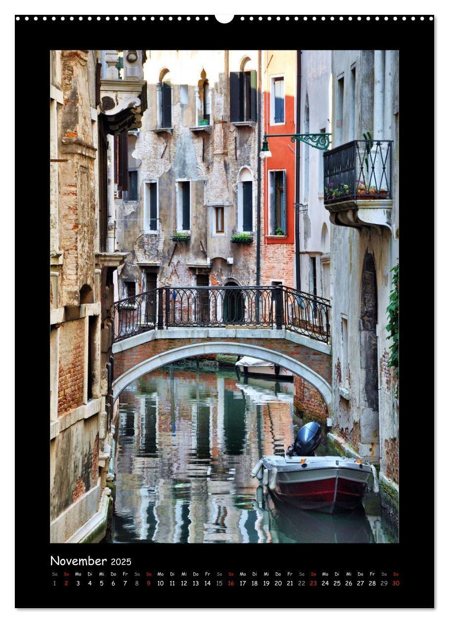 Bild: 9783457080863 | Venedig (Wandkalender 2025 DIN A2 hoch), CALVENDO Monatskalender