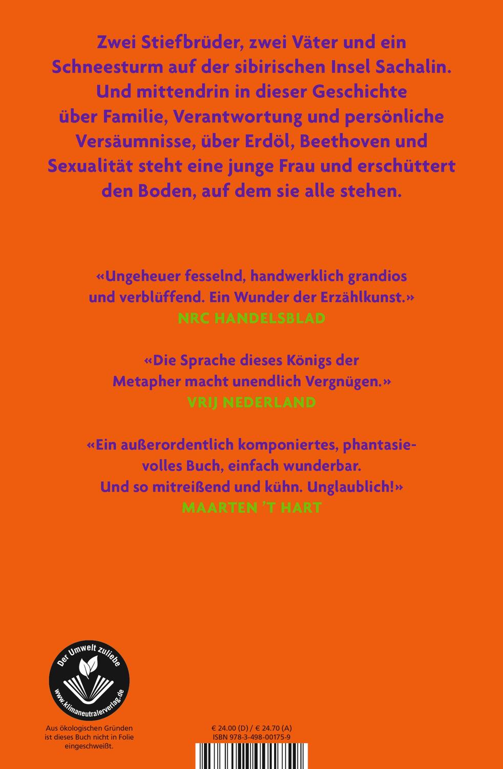 Rückseite: 9783498001759 | Otmars Söhne | Peter Buwalda | Buch | 624 S. | Deutsch | 2021