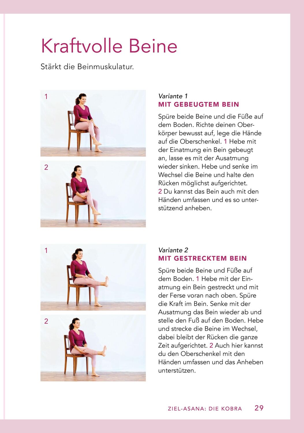 Bild: 9783948106102 | Yoga auf dem Stuhl für Senioren | So macht Yoga auch im Alter Spaß