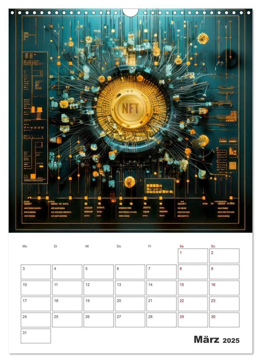 Bild: 9783435850266 | KRYPTO Cooler Terminplaner (Wandkalender 2025 DIN A3 hoch),...