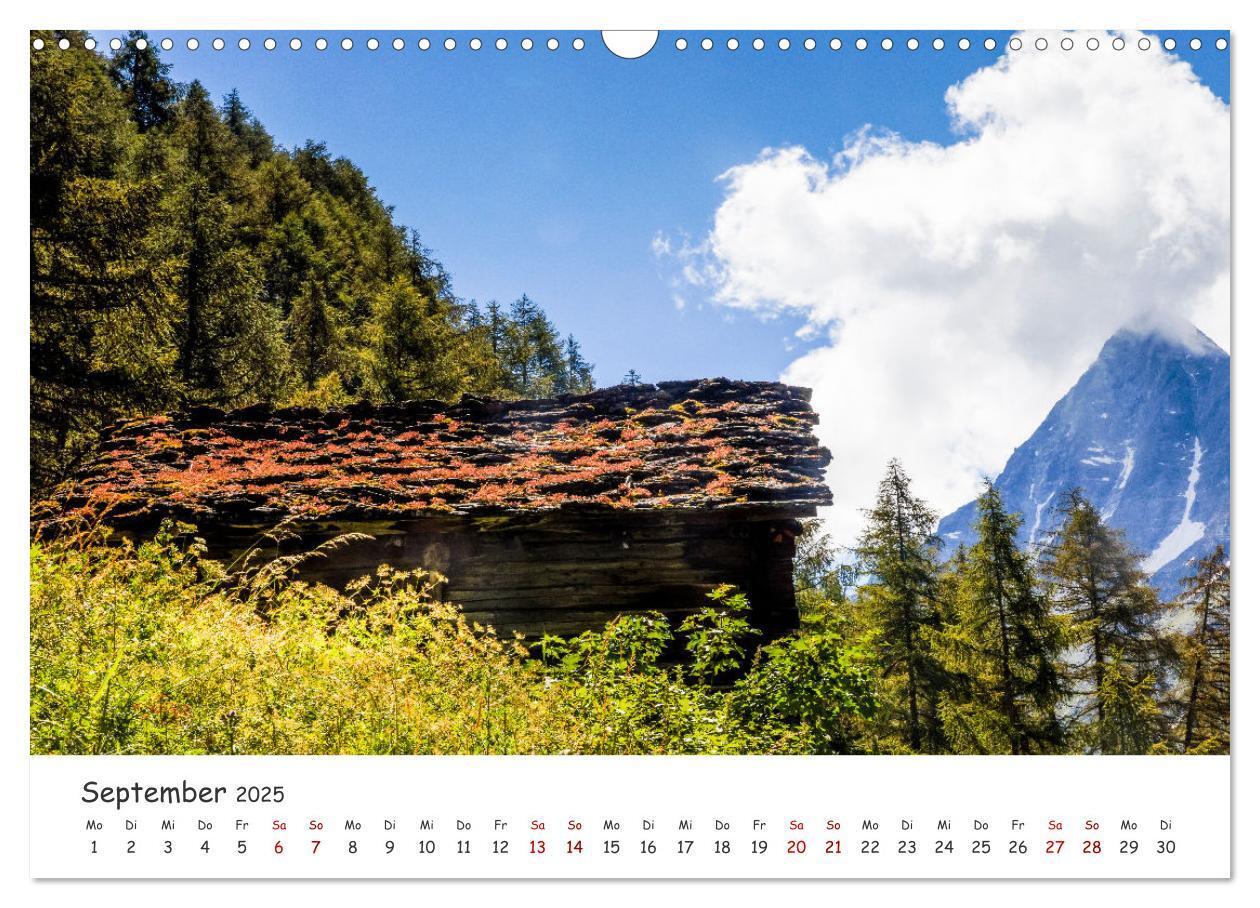 Bild: 9783435104048 | Der Kanton Wallis - einfach liebenswert (Wandkalender 2025 DIN A3...