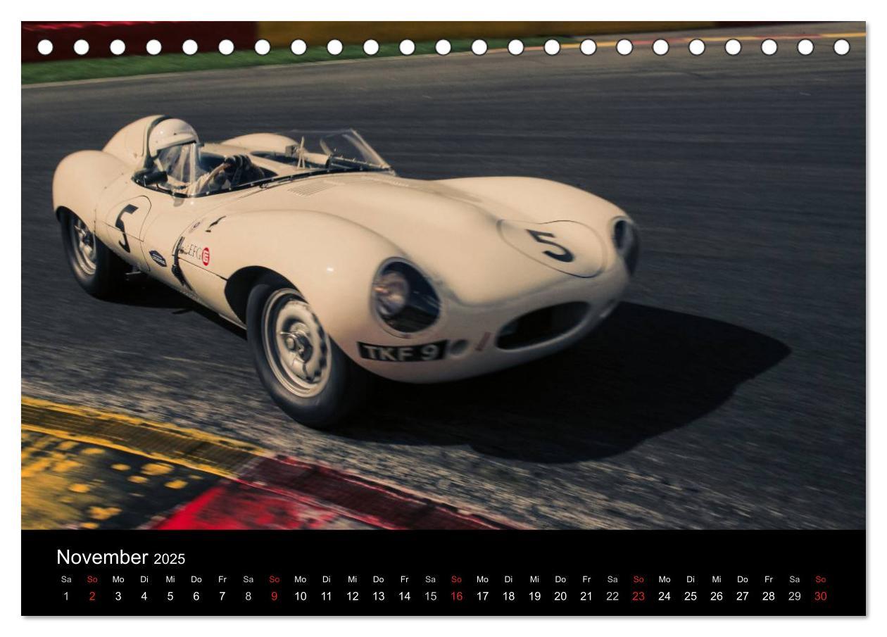 Bild: 9783435643134 | Vintage Racing, historischer Motorsport (Tischkalender 2025 DIN A5...