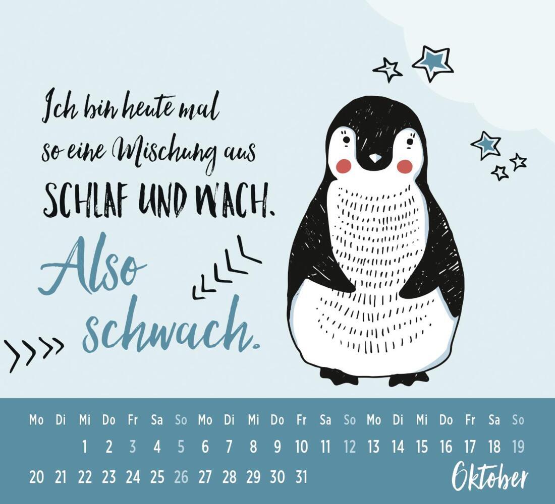 Bild: 4036442012246 | Mini-Kalender 2025: Wer bin ich und warum so früh? | Groh Verlag