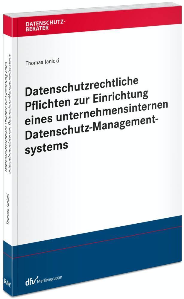 Cover: 9783800518388 | Datenschutzrechtliche Pflichten zur Einrichtung eines...