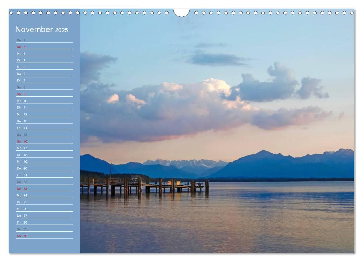 Bild: 9783435458547 | Am schönen Chiemsee (Wandkalender 2025 DIN A3 quer), CALVENDO...