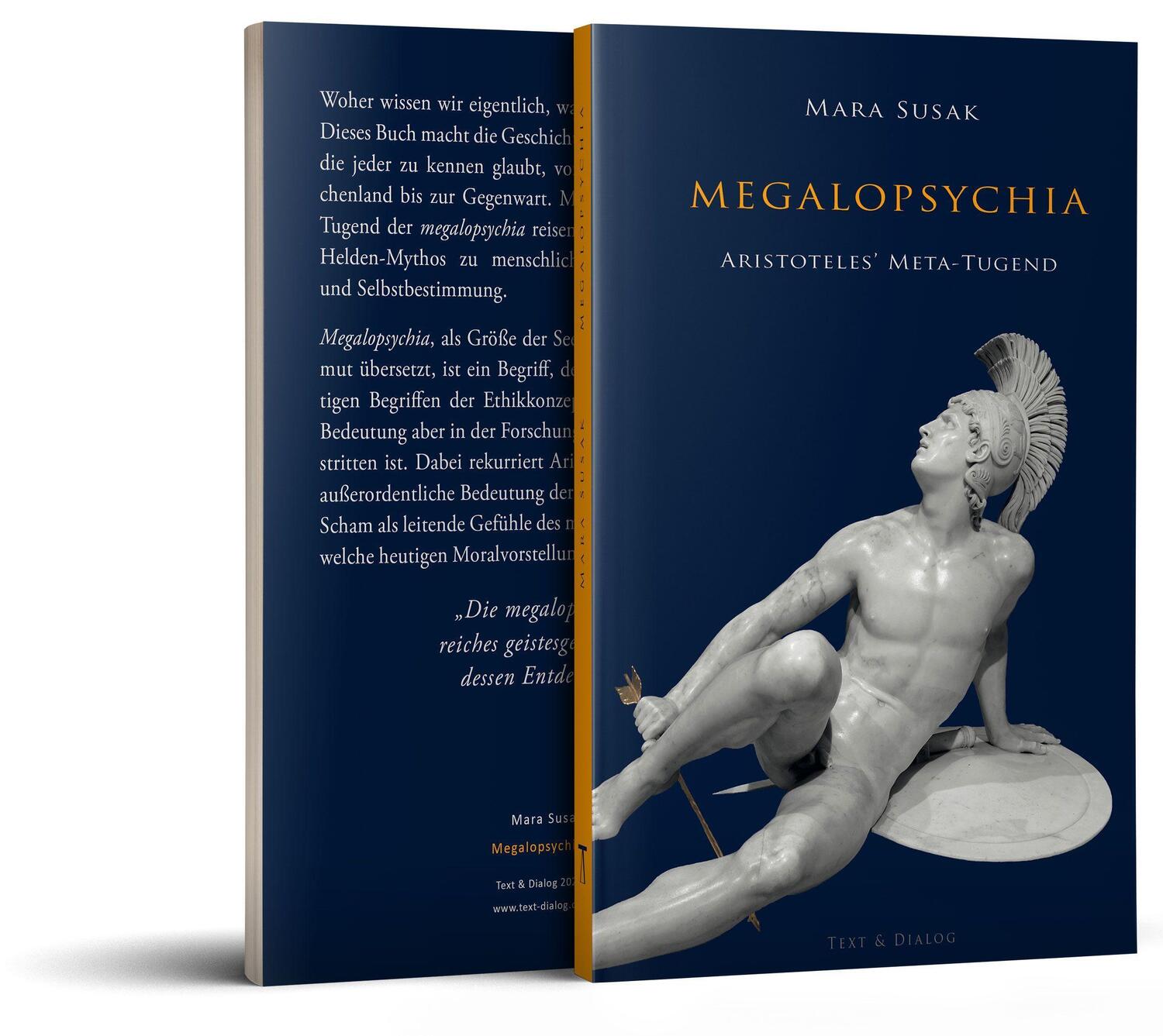 Bild: 9783943897685 | Megalopsychia. Aristoteles' Meta-Tugend | Mara Susak | Buch | 188 S.