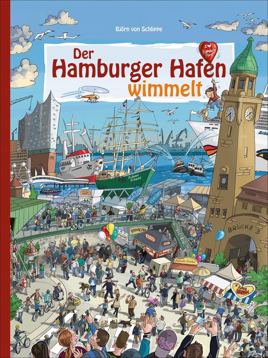 Cover: 9783963031687 | Der Hamburger Hafen wimmelt | Björn von Schlippe | Buch | Deutsch