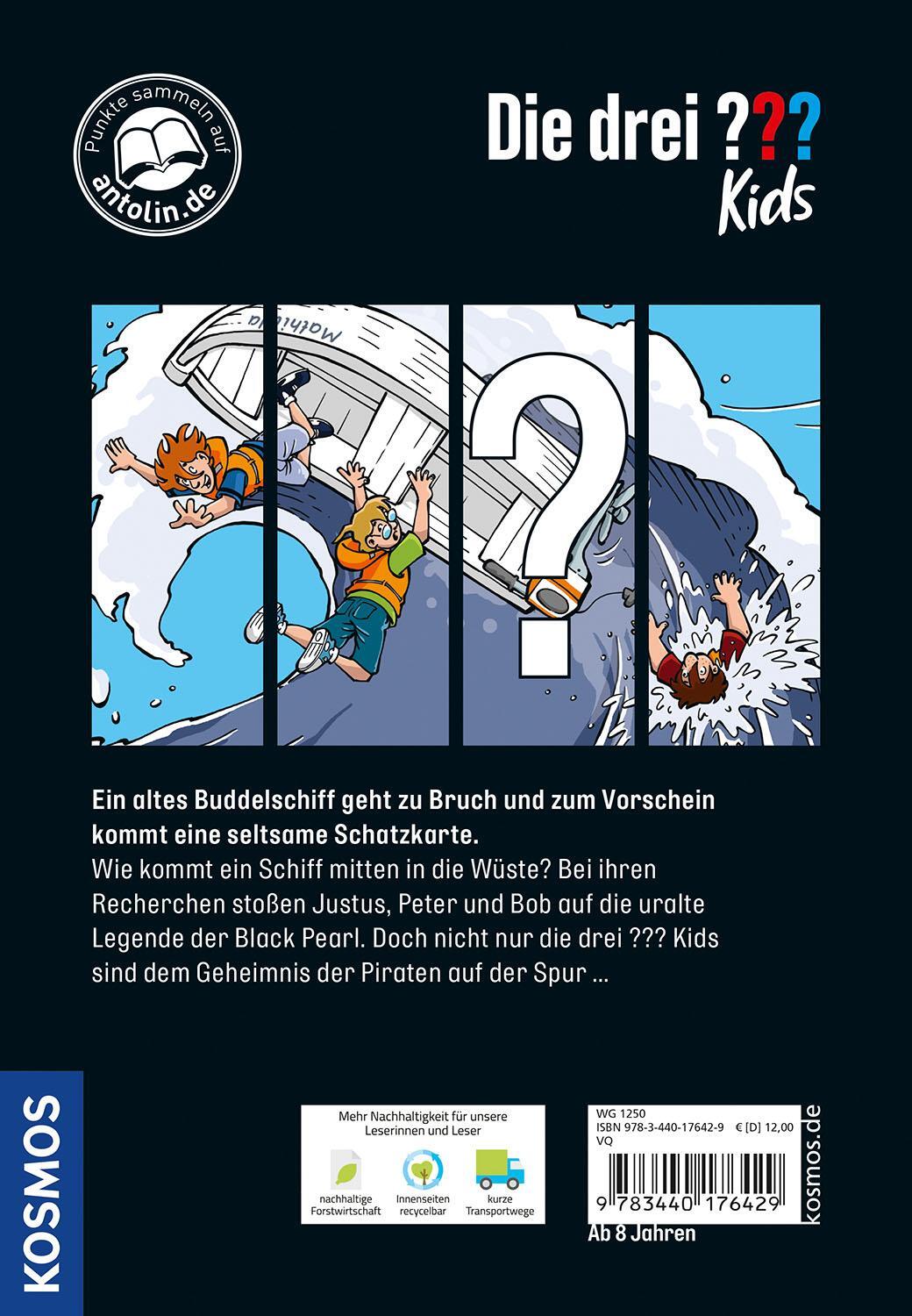 Bild: 9783440176429 | Die drei ??? Kids Dein Fall, Das Wüstenschiff | Boris Pfeiffer | Buch