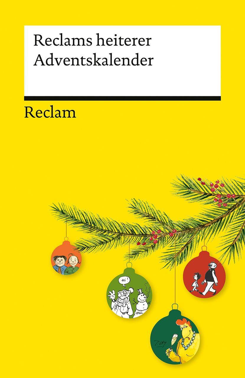 Cover: 9783150145807 | Reclams heiterer Adventskalender | Taschenbuch | 160 S. | Deutsch